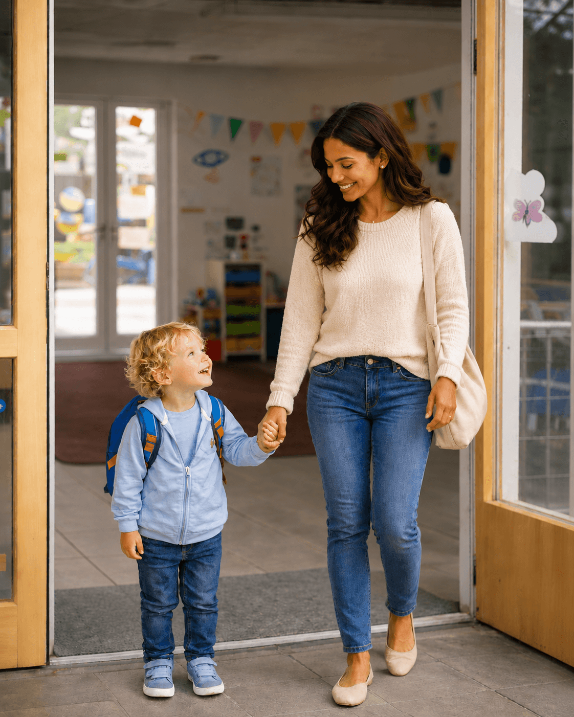 AuPair mit Gastkind im Alltag